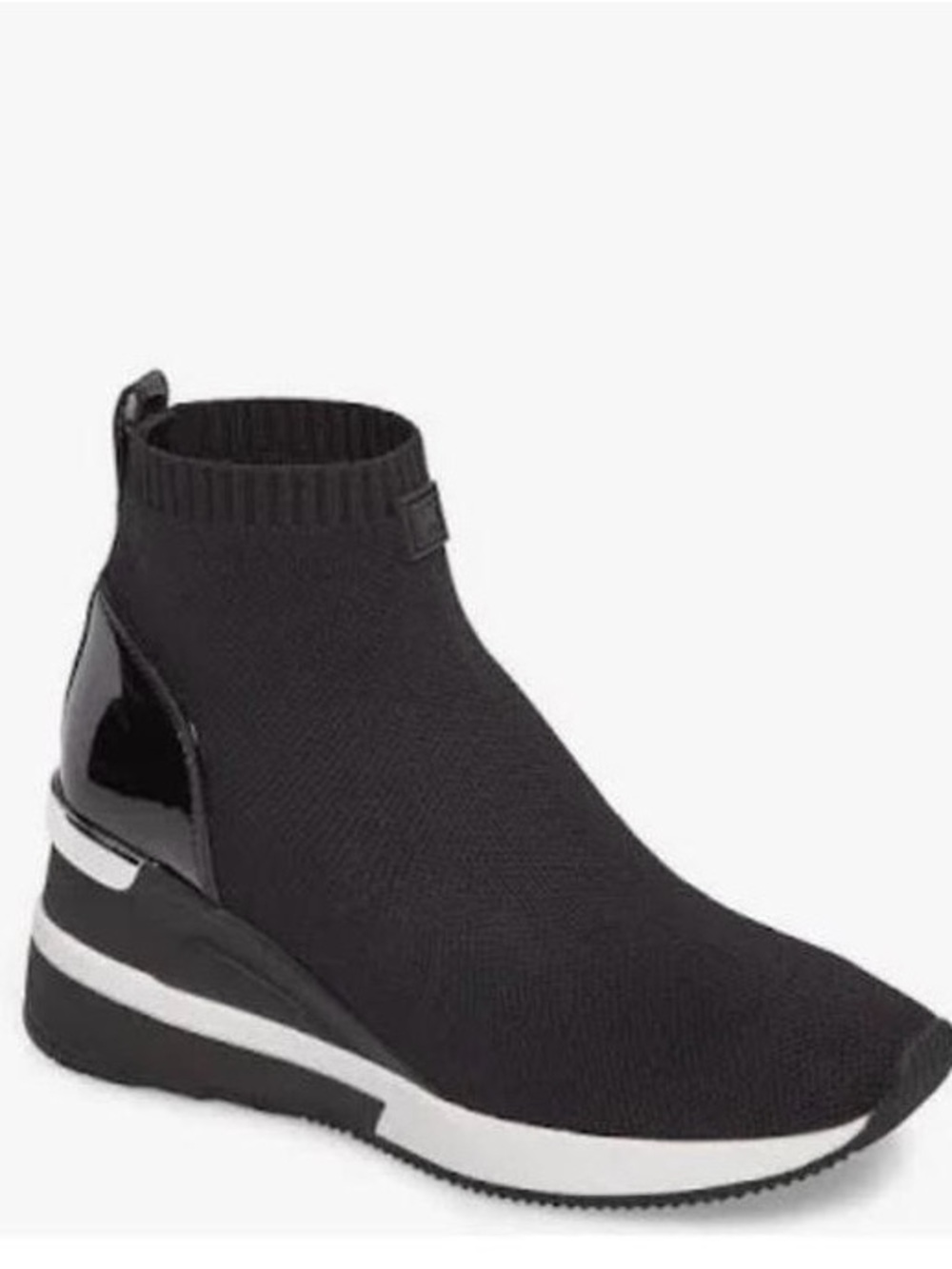 Michael Kors stretch knit sock sneakers
